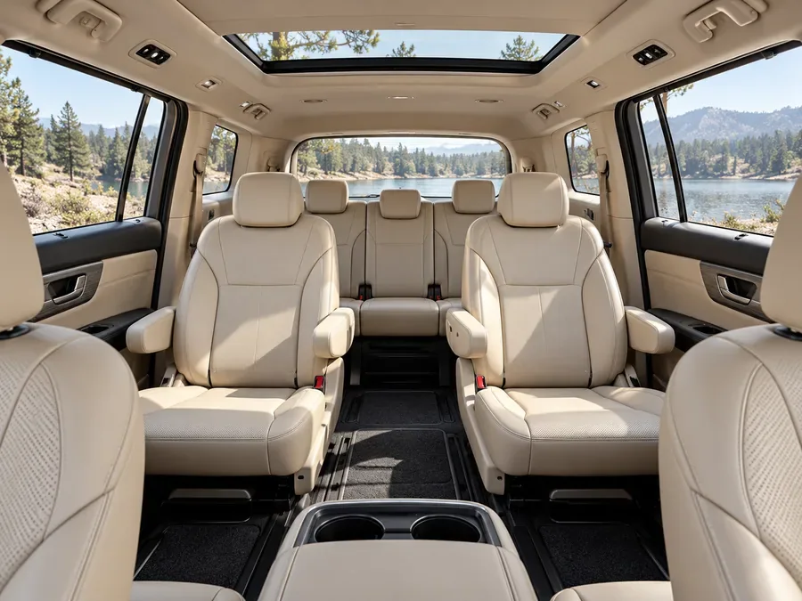Kia carnival mpv illustrating Car Rental With Driver Dubai