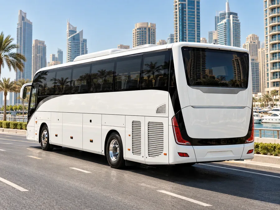 Yutong luxury coach illustrating Yutong Bus Rental Dubai