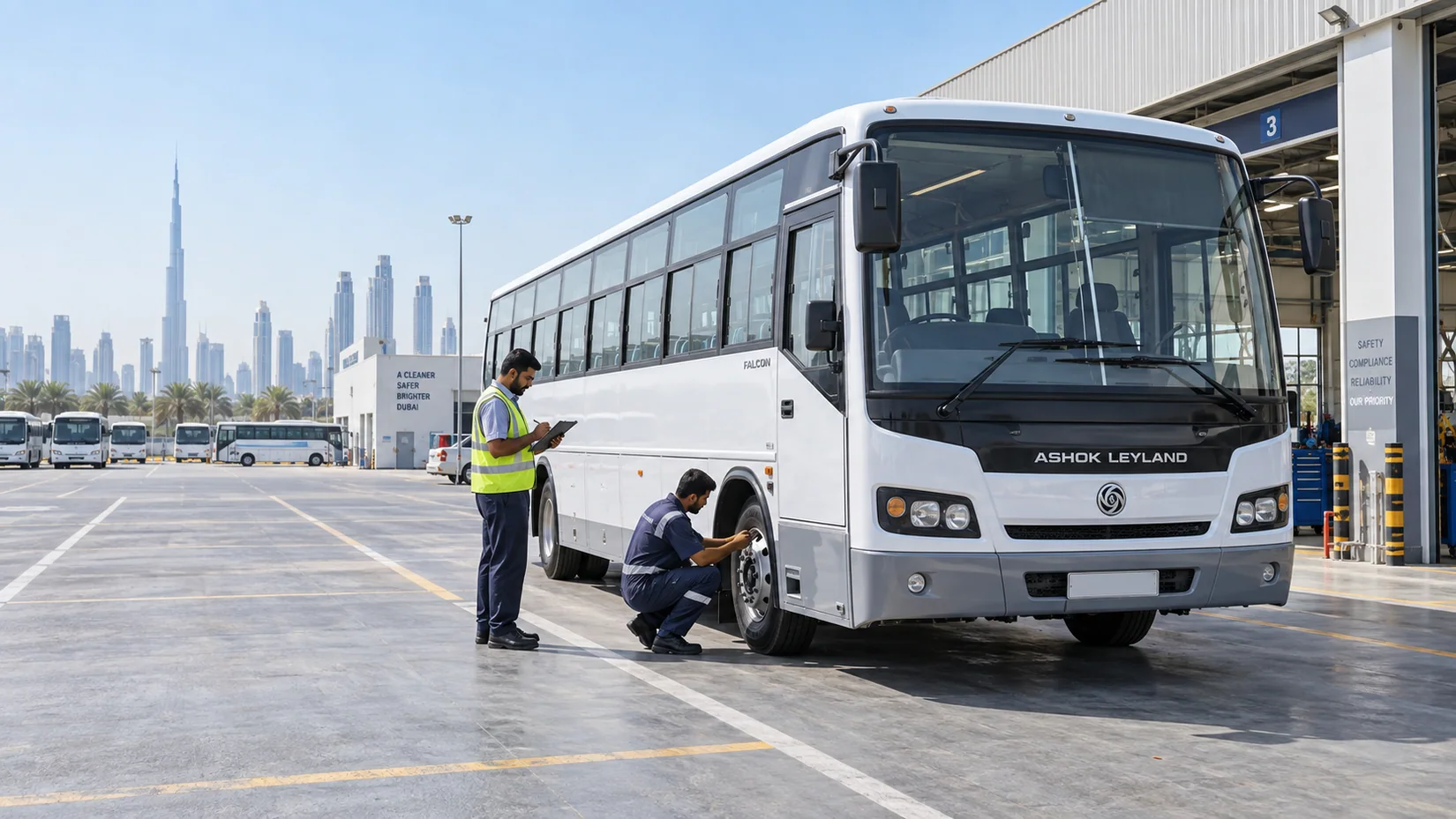 Labour Bus Compliance in UAE: Regulations and Requirements