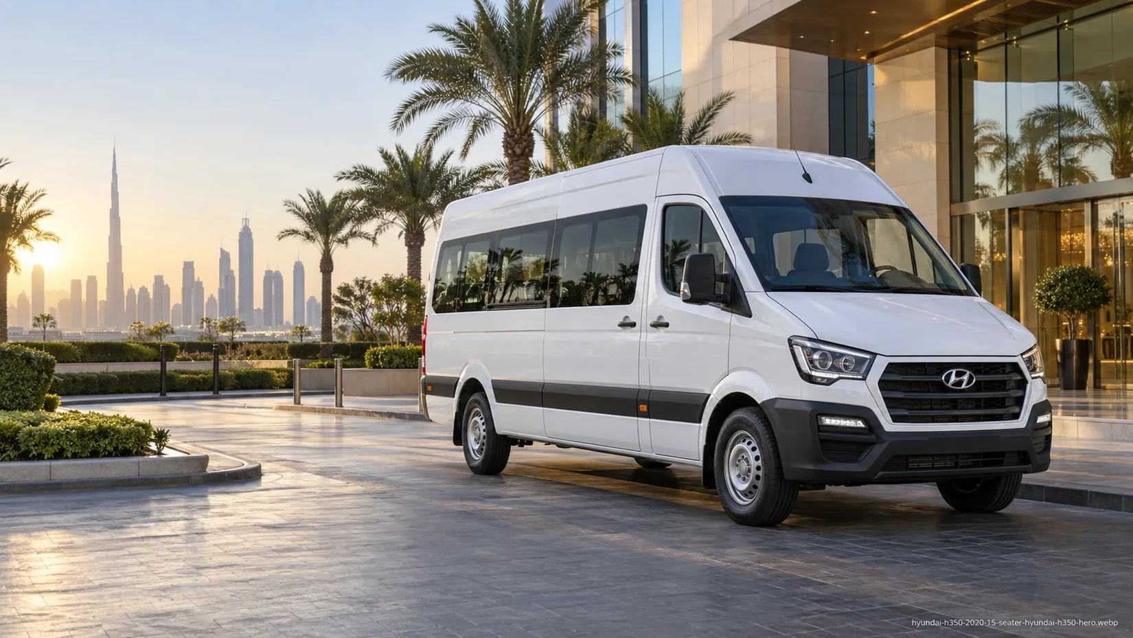 Hyundai h350 van illustrating home