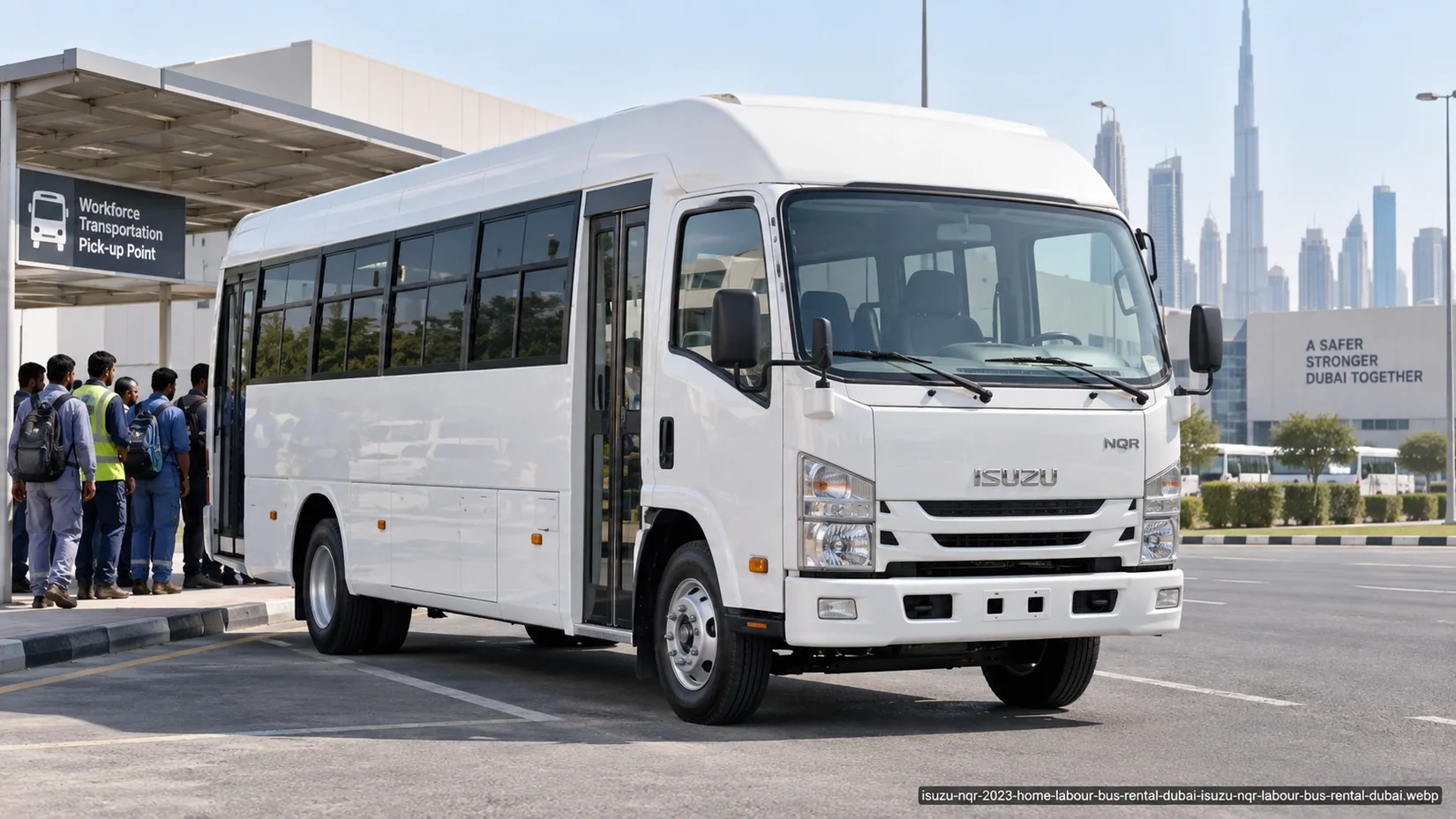 Isuzu 30 Seater Bus Rental Dubai