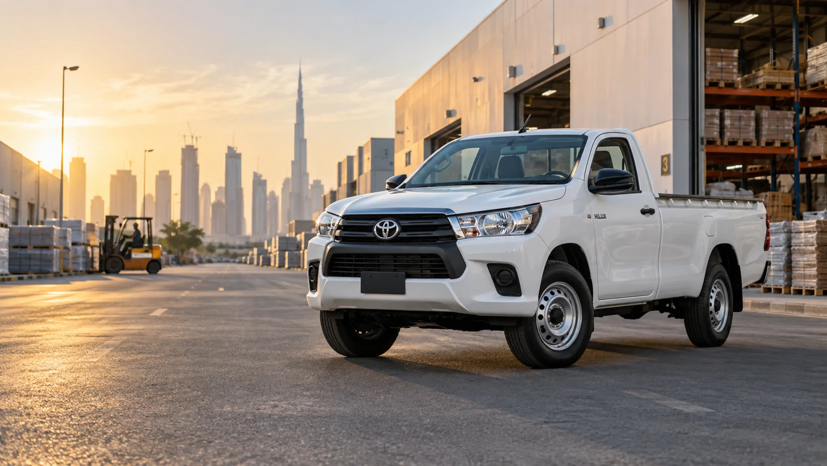 Toyota hilux pickup truck illustrating Payload / Cargo Volume